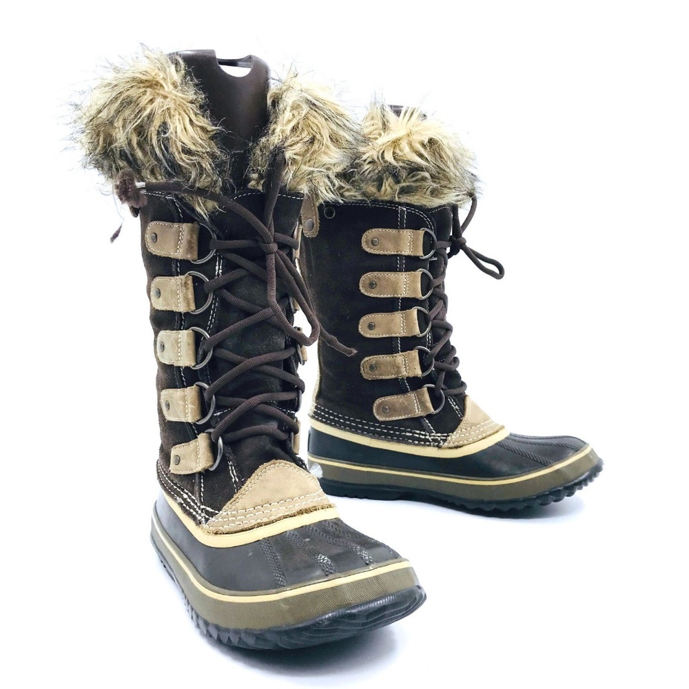 Sorel Joan of Arctic Brown Boots Size 7 - 3588